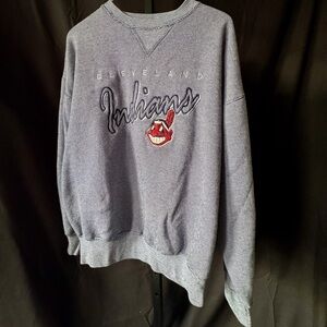 Vintage Cleveland Indians MLB Crewneck Sweatshirt Lee Sport Medium